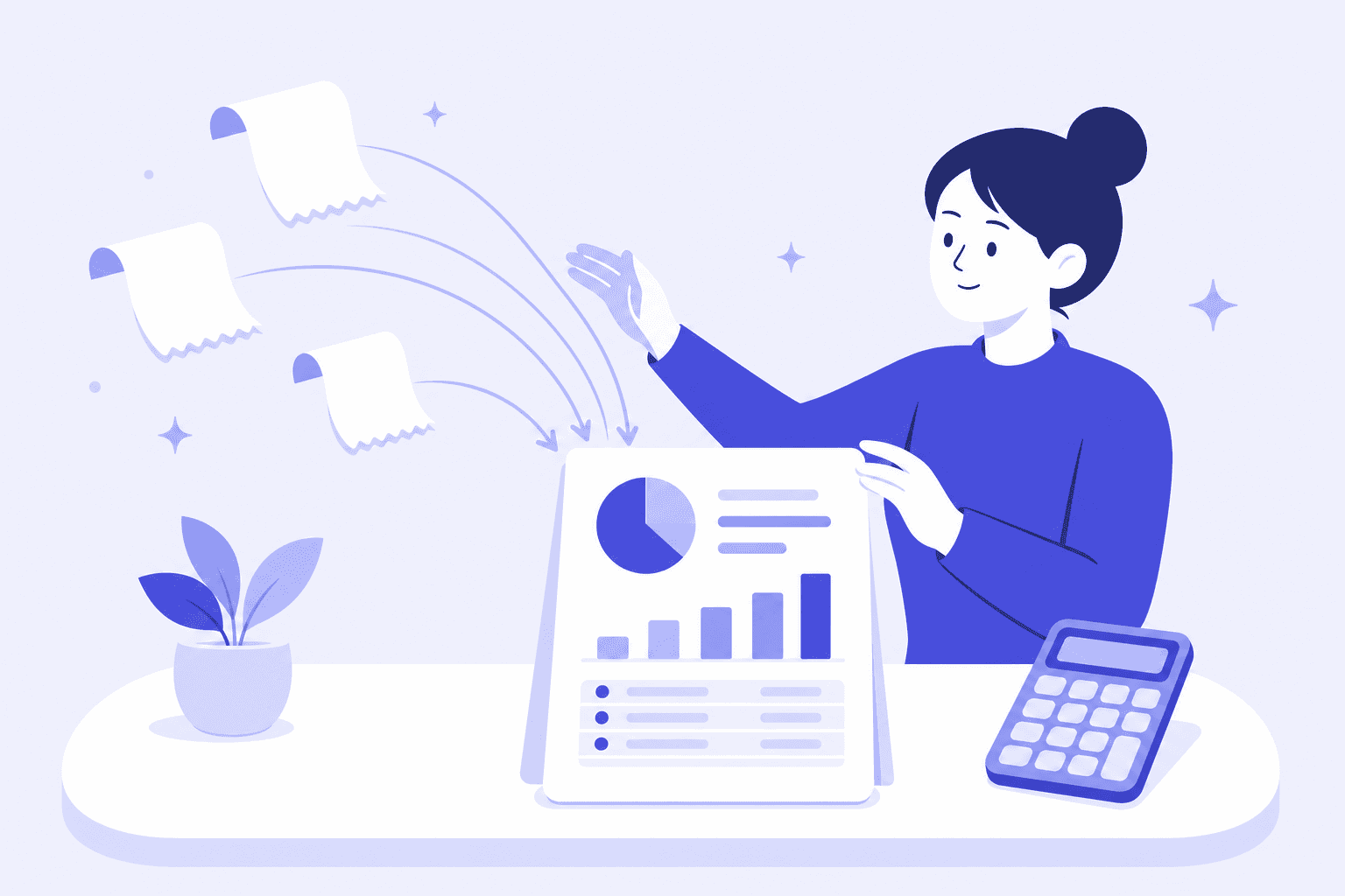 AMS Bookkeeping Service illustration
