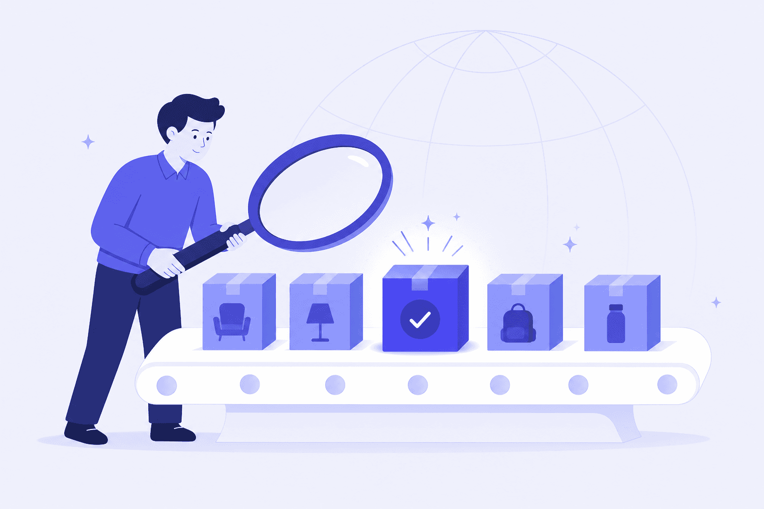 AMS Sourcing Service illustration
